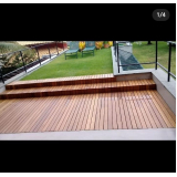 deck de madeira cumaru para piscina preço São Caetano